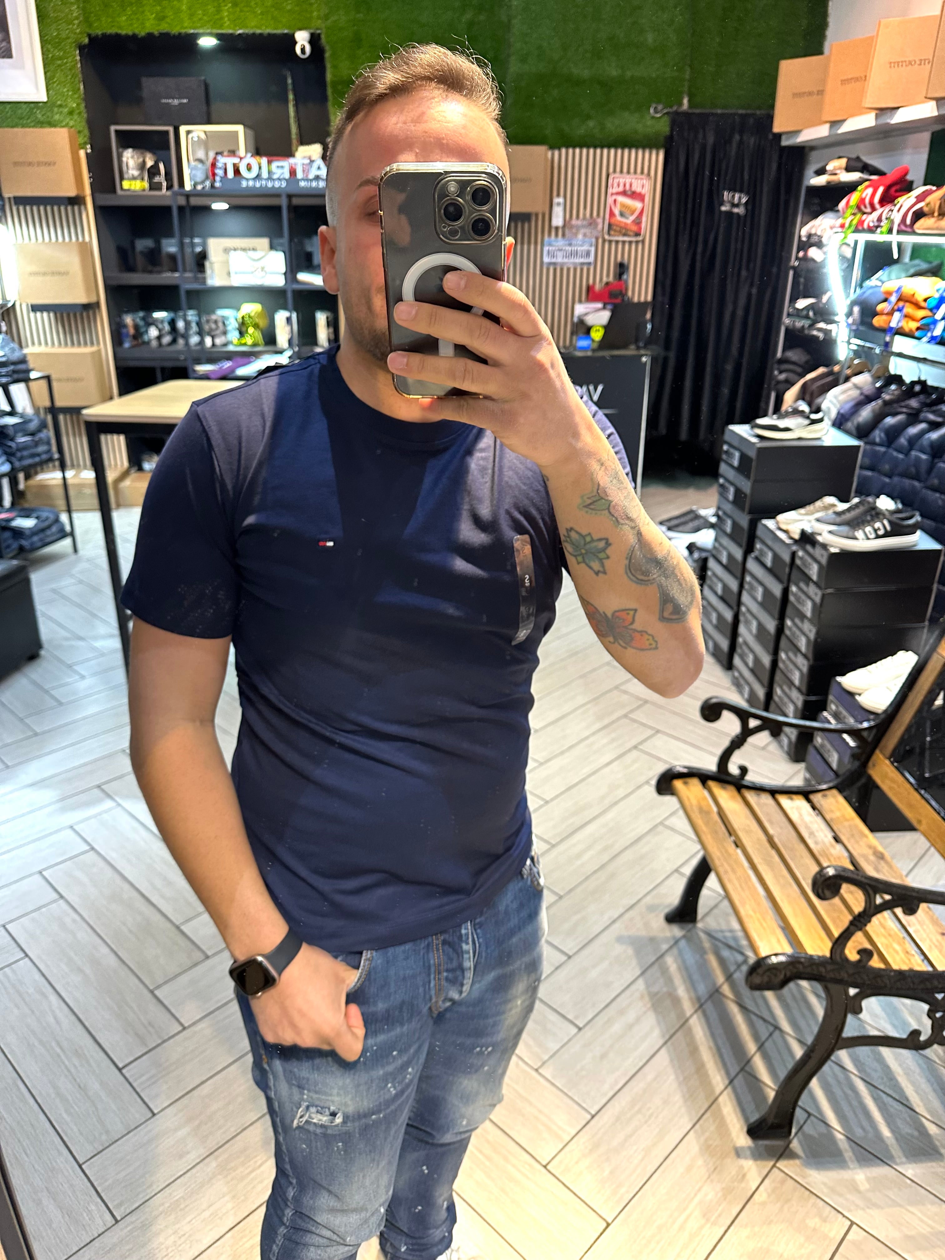 T-Shirt Tommy Hilfiger Blu