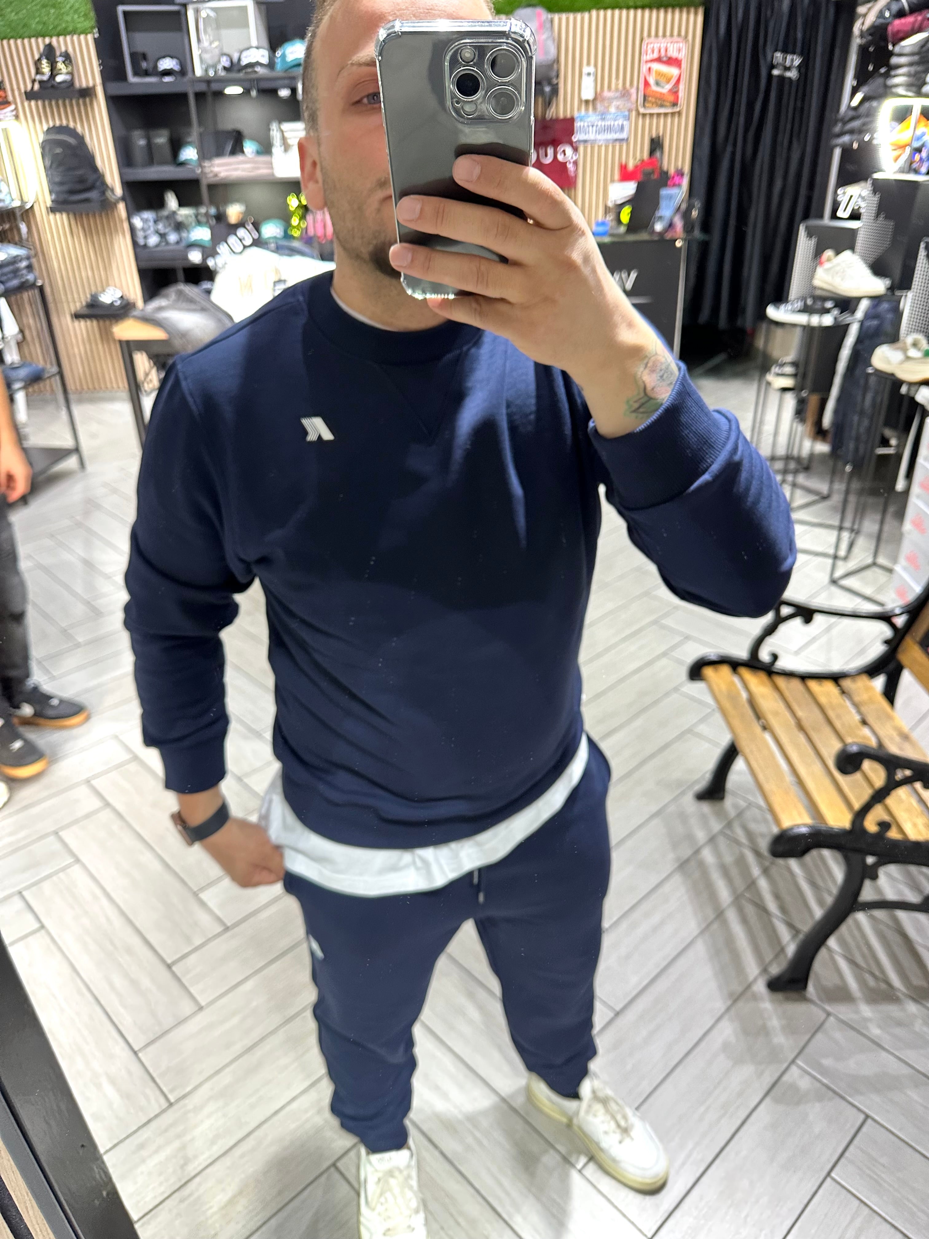 Tuta Kway Blu