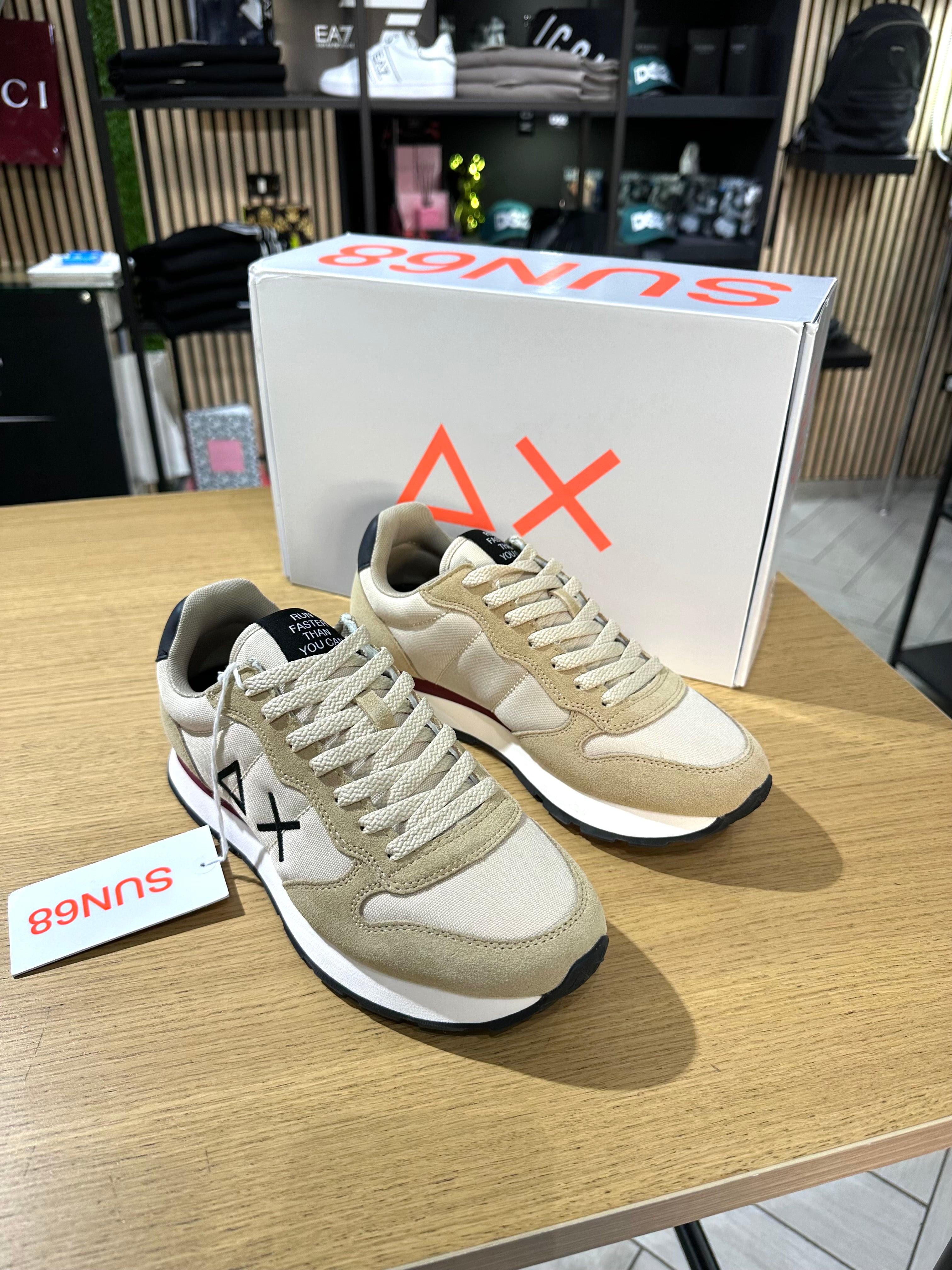 Sneakers SUN68 beige